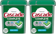Cascade Complete Dishwasher Pods, Dishwasher Detergent, Dish Detergent Tab Tablets, Fresh, 100 Count (Pack of 2)