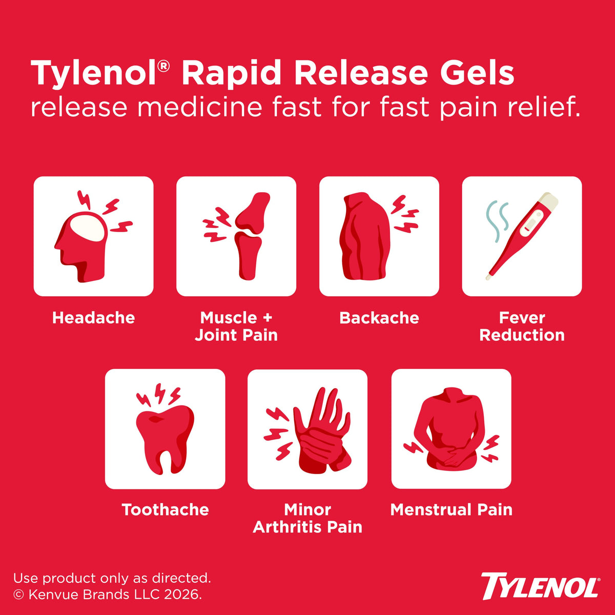 Extra Strength Bundle by Tylenol – 231 Count, Pack of 231
