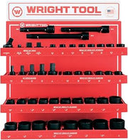 Wright Tool 44 Pc. 3/4" Dr. 6 & 12 Pt. Standard Impact Sockets & Attachments