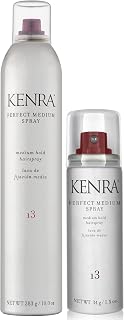 Kenra Perfect Medium Spray 13 | Provides Styling Control Without Stiffness | Medium Hold | Fast-Drying Formulation | High Shine Finish | All Hair Types