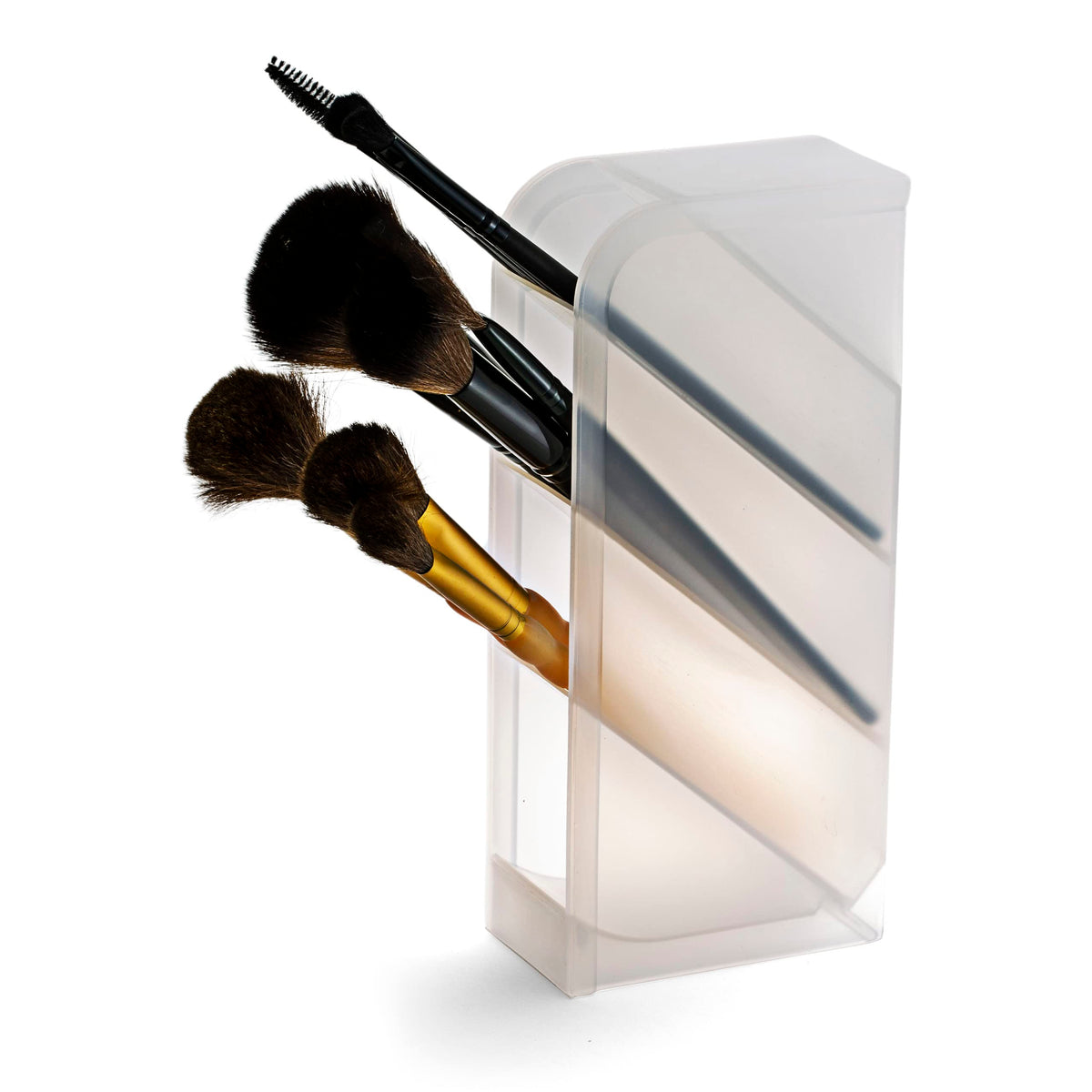 Desk Organizer Set by Officemate – 8" x 8" (Rectangular), 8 unknown_modifier, PP plastic, Translucent, Model 21542