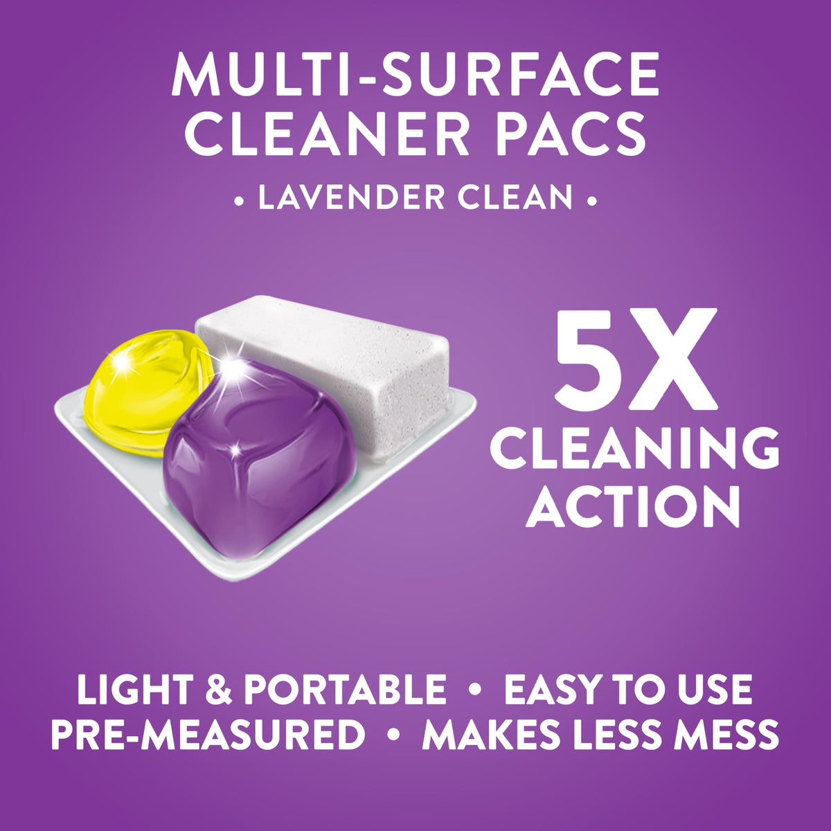 Ultra+ All Purpose Cleaner Pacs Lavender Scent - 12 Count by Pine-Sol – 12 Count (Pack of 1), Model 2942500515