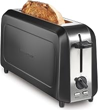 Hamilton Beach Slim Extra Wide Long Slot 2 Slice Toaster
