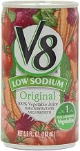 Juice V8 Low Sodium High Cone, 5.5 Ounce