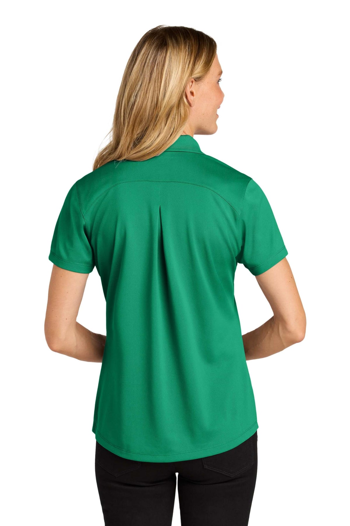 Women's Wearever Performance Pique Polo Green by Port Authority – 3X-Large, Green