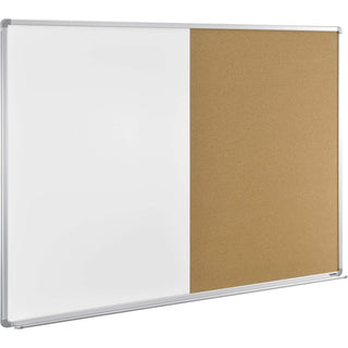 72" W x 48" H Combination Board by Global Industrial – 72"W x 48"H, Aluminum, Multi-colored, Model 695637