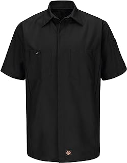 Red Kap Short Sleeve Two-Tone Crew Shirt