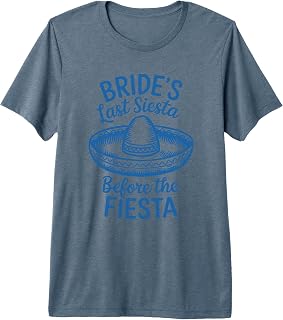 Last Siesta Before the Fiesta Premium Tri-blend T-Shirt