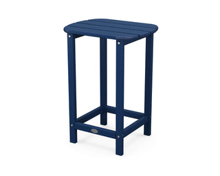 South Beach 26" Counter Side Table (Navy) by Polywood – 19" x 26" x 15", Navy, Model SBT26
