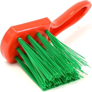 Prince Castle Tomato Saber Slicer/Cutter Blade Cleaning Brush, Red/Green