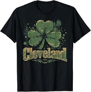 Cleveland - Irish St. Patrick's Day Saint Paddy's Shamrock T-Shirt