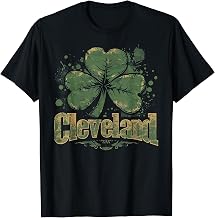 Cleveland - Irish St. Patrick's Day Saint Paddy's Shamrock T-Shirt