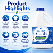 Low-Splash Bleach by Generic – 81 Fl Oz (Pack of 1)