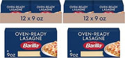Barilla Oven-Ready Lasagne, 9 oz. Box (Pack of 24) - Pasta Made with Durum Wheat Semolina - Kosher Certified