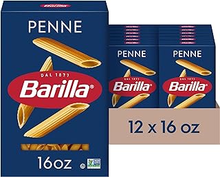 Barilla Penne Pasta, Non-GMO Kosher Pasta, 16oz. (12PK)