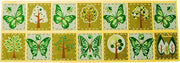 Floortex Doortex Green Tree's Design Long Sun Room Runner -20" x 55"