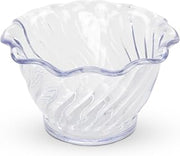 Carlisle FoodService Products 453207 Mini Plastic Parfait Cup, 5.4 oz, Clear