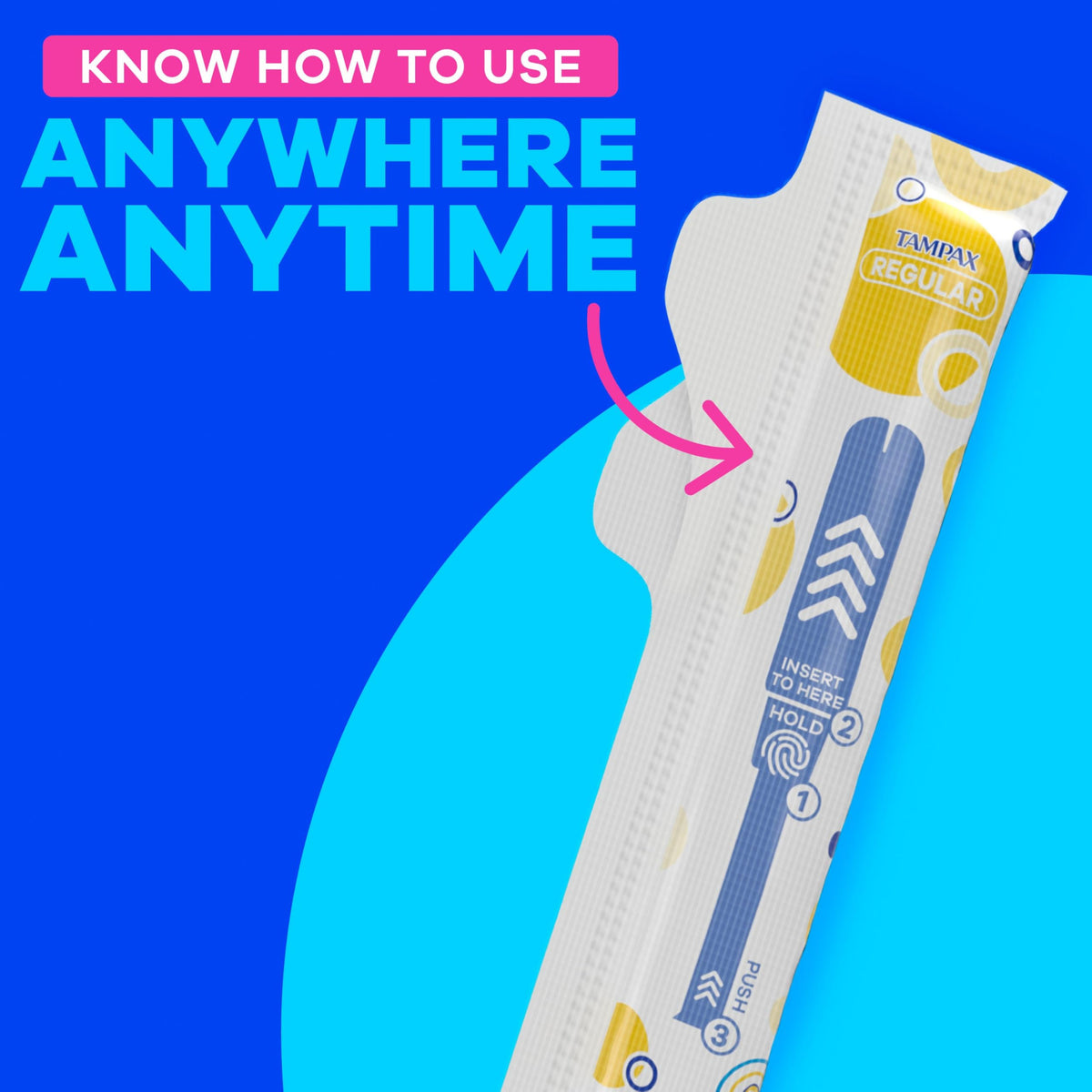 Starter Kit Multipack by Tampax – Regular/Super, Rayon, Model P_897