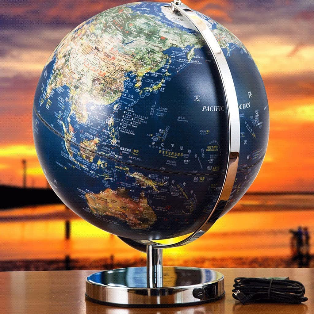 World Globe by VBDfgjCVG – One Size, Plastic, 10ina, Model VBDfgjCVG