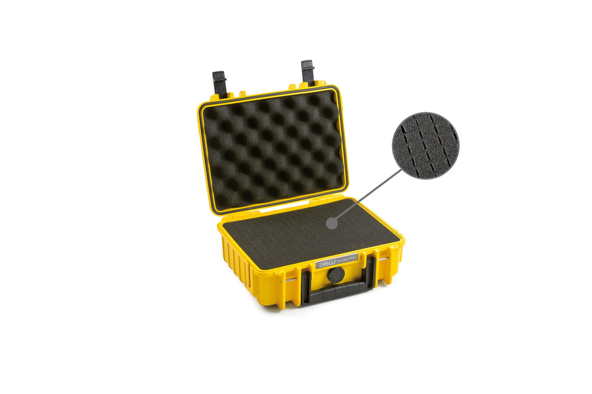 B&W International Yellow / Type 1000 / Industrial Camera Cases
