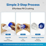 Pill Crushers by Medline – Latex Free, Blue, Model NON134000