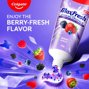 MAX Fresh Crystals Berry Magic by Colgate – 3.53 Ounce (Pack of 1), Model 61061319