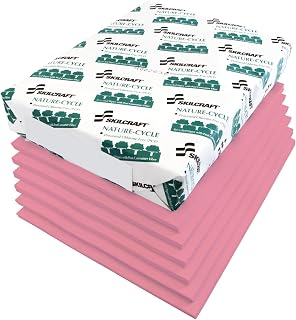 AbilityOne 7530013982680 - Neon Colored Copy Paper - Processed Chlorine Free - Neon Pink - 500 units