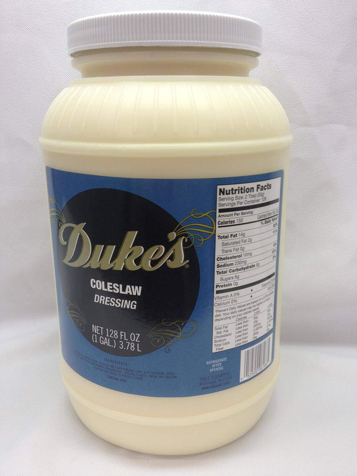 Dukes Coleslaw by C.F. Sauer Foods – Pack of 4, Model 06168