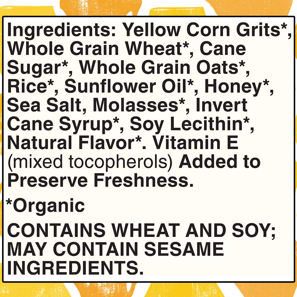 Cereal - Organic Corn Flakes Wheat Flakes Whole Grain Oats and Honey - Case of 10-13.5 oz. by Cascadian Farm – One Size, No Color, Pack of 10, Model 18923