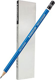 STAEDTLER Mars Lumograph HB Graphite Art Drawing Pencil, 6 Pencils | for Sketching and Shading, Break-Resistant Premium Woodcase Drawing Pencils, 6-Piece Set