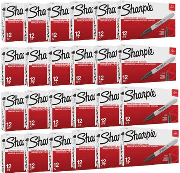 30001 Black Fine Point Permanent Markers by Sharpie – 1 Count (Pack of 288), Black, Pack of 288, Model SN30001I24