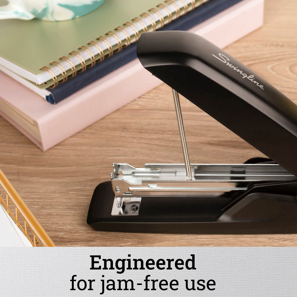 Stapler Value Pack by Swingline – Value Pack (5,000 Staples), Plastic, Black, Model S7054551H