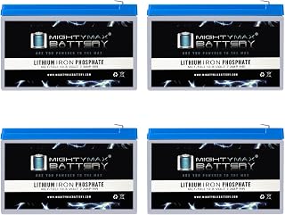 12V 7AH Lithium Replacement Battery Compatible with ITI Concord Express - 4 Pack
