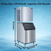 Manitowoc 532 lb. Ice Bin / 730 lb/day / 532.0 pounds Ice Machines
