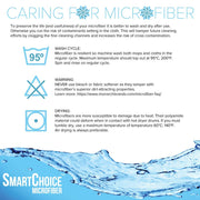 Arkwright Microfiber Suede Glass Cloths - (Case of 216) Absorbent Dish Drying Cloth by Arkwright LLC – 16 x 16 in. (Case of 216), Microfiber, Blue, Pack of 216, Model M915103-CS
