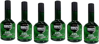 Brut Classic Splash-On Fragrance, 7 Fluid Ounce Plastic Bottle, Pack of 6