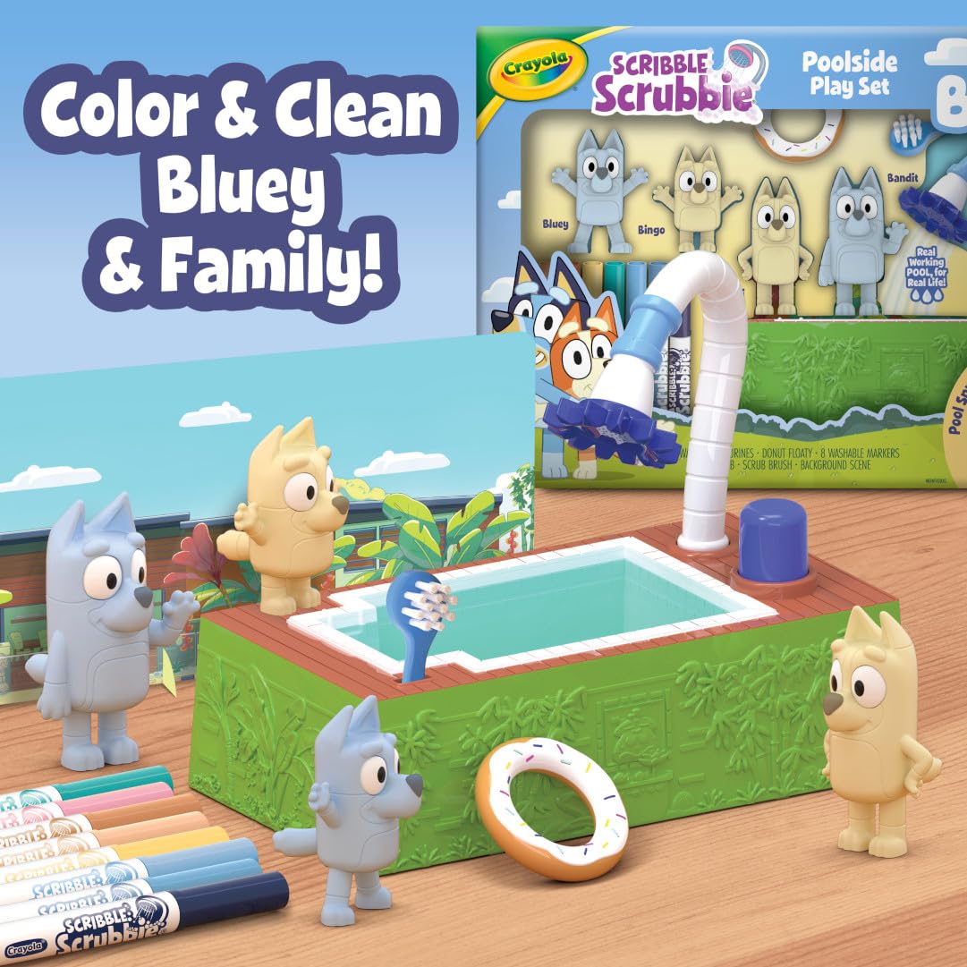 Crayola Poolside Playset / Blue / 1 Playsets
