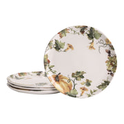 Bico Woodland Critters Dinner Plates, 11 Inch Ceramic, Set of 4