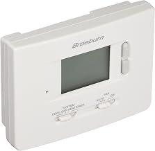 Braeburn 1220NC Non-Programmable Thermostat, White, AA