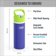 THERMOS 20 Ounces / Blue / 20.0 fluid_ounces Thermoses