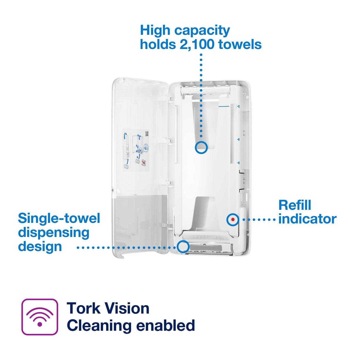 Tork White / Non-automatic / 1 Categories