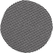 HUBERT Re-Usable Doily Circles Black - 6" Dia, 24 per Pack