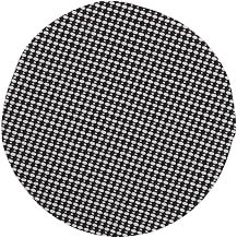 HUBERT Re-Usable Doily Circles Black - 6" Dia, 24 per Pack