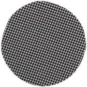 Re-Usable Doily Circles Black - 6" Dia by HUBERT – Plastic, Black, Pack of 24, Model ý851103006105