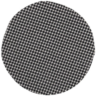 Re-Usable Doily Circles Black - 6" Dia by HUBERT – Plastic, Black, Pack of 24, Model ý851103006105