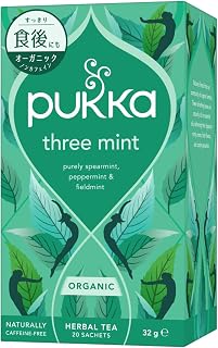 Pukka Three Mint Tea 20 Bags