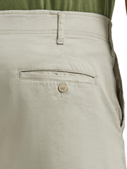Men's Big & Tall Extreme Motion Flat Front Short by Lee – Cotton Blend, Stone, Model 43535