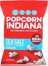 Popcorn Indiana P.I. Sea Salt Popcorn 4.75 Oz (Pack Of 12) by Popcorn, Indiana – 4.75 Ounce (Pack of 12), Pack of 12, Model 843571004783