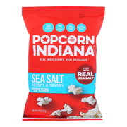 Popcorn Indiana P.I. Sea Salt Popcorn 4.75 Oz (Pack Of 12) by Popcorn, Indiana – 4.75 Ounce (Pack of 12), Pack of 12, Model 843571004783