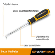 GEARWRENCH Cotton Pin Puller / New Version / Molten Orange & Black Special Application Pullers